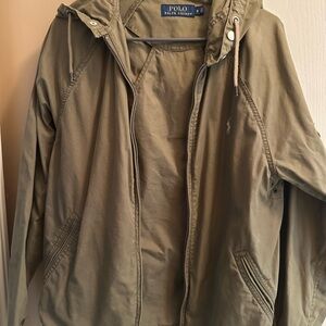 Polo by Ralph Lauren Men's Khaki Field Jacket - Olive Green